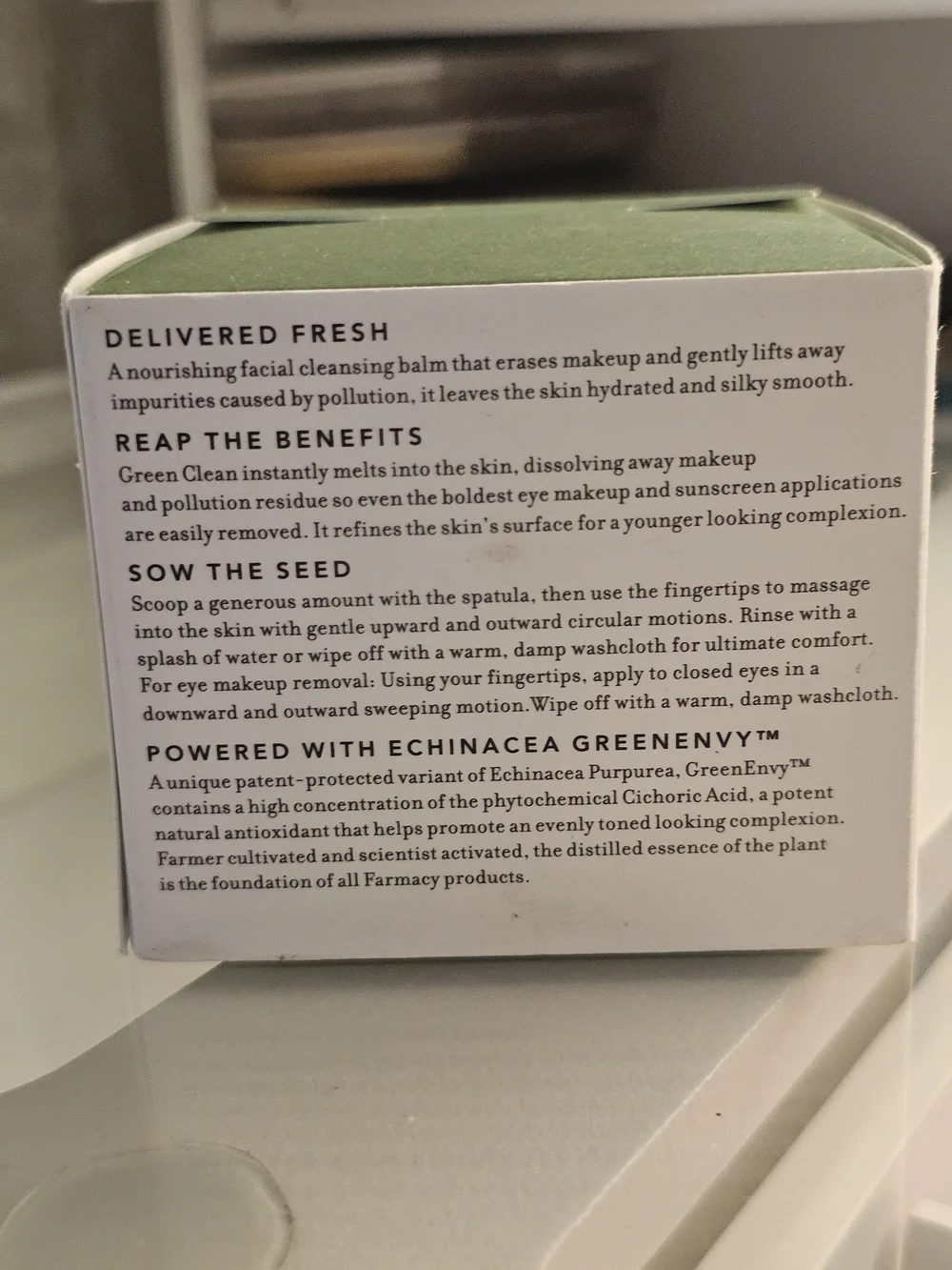 Farmacy Green Clean Makeup Meltaway Cleansing Balm 90mL NEW